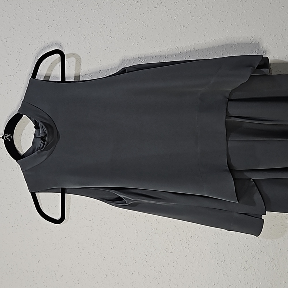 Tibi Slate Gray Sleeveless Jumpsuit - Picture 3 of 12